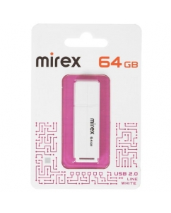 Память USB Flash 64 ГБ Mirex LINE [13600-FMULWH64] | emobi