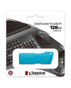 Память USB Flash 128 ГБ Kingston DataTraveler Exodia M [KC-U2L128-7LB] | emobi