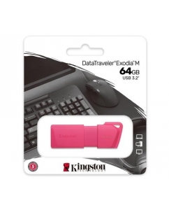 Память USB Flash 128 ГБ Kingston DataTraveler Exodia M [KC-U2L128-7LN] | emobi