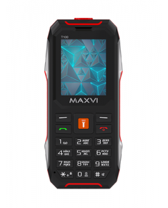 Сотовый телефон Maxvi T100 красный | emobi