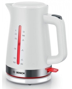 Купить Электрочайник Bosch TWK4M221 белый в E-mobi