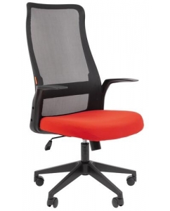 Кресло офисное CHAIRMAN 573 красный | emobi