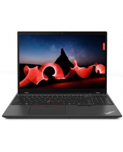 Ноутбук Lenovo ThinkPad T16 G2 21HJS6SP00, 16", IPS, Intel Core i7 1355U, 10-ядерный, 16ГБ DDR5, 1ТБ SSD,  Intel UHD Graphics, черный  | emobi