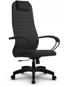 Офисное кресло Метта SU SU-B-10/подл.130/осн.001 (Темно-серый/Темно-серый) | emobi