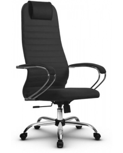 Офисное кресло Метта SU-B-10/подл.131/осн.003 (Темно-серый/Темно-серый) | emobi
