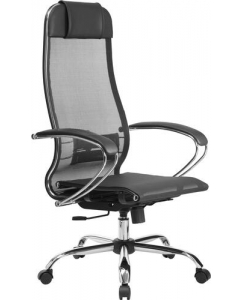 Офисное кресло Метта МЕТТА-4(MPRU)/подл.131/осн.003 (Черный) | emobi