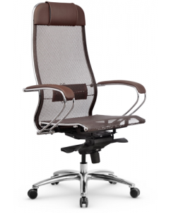 Офисное кресло Метта Samurai S-1.04 MPES (Темно-коричневый) | emobi