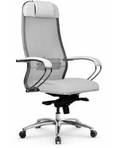Офисное кресло Метта Samurai SL-1.04 MPES (Белый) | emobi