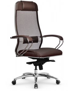 Офисное кресло Метта Samurai SL-1.04 MPES (Темно-коричневый) | emobi