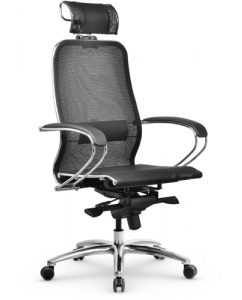 Офисное кресло Метта Samurai S-2.04 MPES (Черный плюс) | emobi