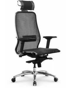 Офисное кресло Метта Samurai S-3.04 MPES (Черный плюс) | emobi