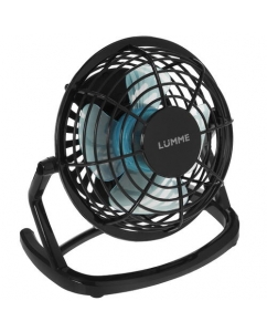 LUMME LU-FN107 черный/голубой вентилятор настольный | emobi
