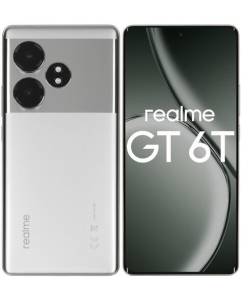 6.78" Смартфон realme GT 6T 256 ГБ серебристый | emobi