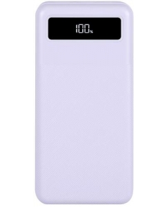 Портативный аккумулятор 30000 mAh TFN Porta LCD (22,5W,USB-C+2USB-A+microUSB,QC/PD,,пластик,фиолетовый) TFN-PB-313-VL | emobi
