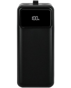 Портативный аккумулятор 50000 mAh TFN Porta LCD (22,5W,USB-C+2USB-A+microUSB,QC/PD,,пластик,чёрный) TFN-PB-315-BK | emobi