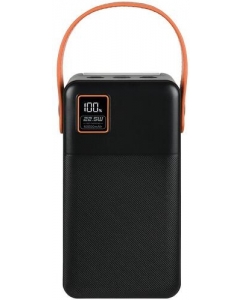 Портативный аккумулятор 60000 mAh TFN Porta LCD (22,5W,USB-C+2USB-A+microUSB,QC/PD,,пластик,чёрный) TFN-PB-322-BK | emobi
