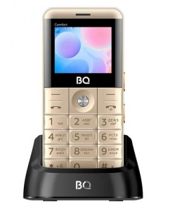 Сотовый телефон BQ 2006 Comfort золотистый | emobi