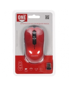 Мышь беспроводная Smartbuy ONE SBM-202AG-R, Red USB | emobi