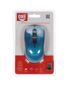 Мышь беспроводная Smartbuy ONE SBM-200AG-B голубой | emobi