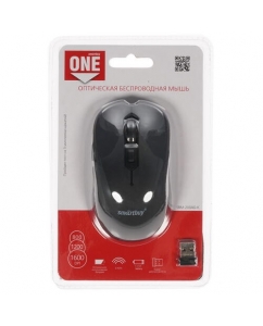 Мышь беспроводная Smartbuy ONE SBM-200AG-K, Black USB | emobi