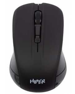 Мышь беспроводная Hiper HOMW-101-BT черный | emobi