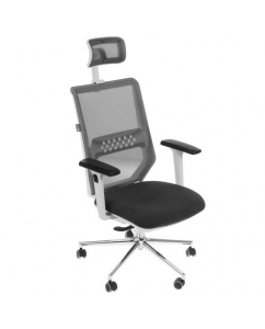 Кресло офисное Бюрократ MC-W612N-H/DG/417G серый | emobi