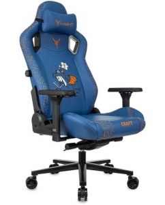 Кресло игровое Knight Craft Dragon синий | emobi