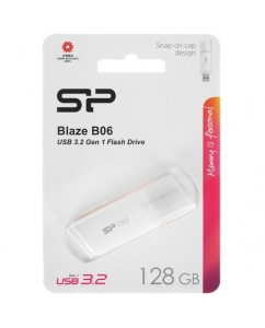 Купить Память USB Flash 128 ГБ Silicon Power Blaze B06 [SP128GBUF3B06V1W] в E-mobi