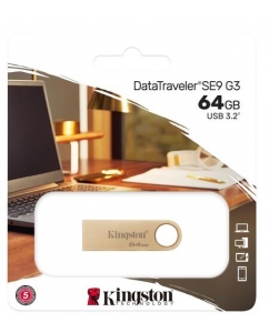 Память USB Flash 64 ГБ Kingston DataTraveler SE9 G3 [DTSE9G3/64GB] | emobi
