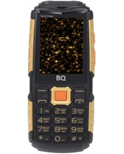 Сотовый телефон BQ 2430 Tank Power золотистый | emobi
