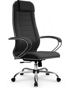 Кресло офисное Метта 1m 32P/подл.127/осн.003 серый | emobi
