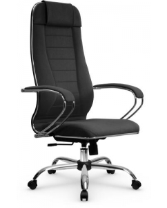 Кресло офисное Метта 1m 32PF/подл.127/осн.003 серый | emobi