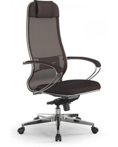Кресло офисное Метта Samurai Comfort S Infinity коричневый | emobi