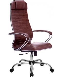 Кресло офисное Метта МЕТТА-6(MPES)/подл.116/осн.003 коричневый | emobi