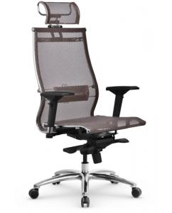 Кресло офисное Метта Samurai S-3.05 MPES коричневый | emobi