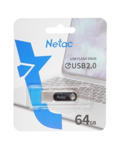 Память USB Flash 64 ГБ Netac U278 [NT03U278N-064G-20PN] | emobi
