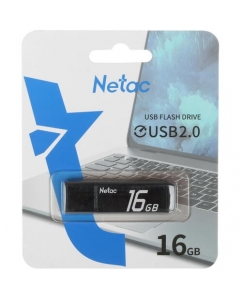 Память USB Flash 16 ГБ Netac U351 [NT03U351N-016G-20BK] | emobi