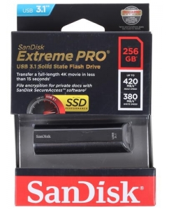 Память USB Flash 256 ГБ SanDisk Extreme PRO [SDCZ880-256G-G46] | emobi