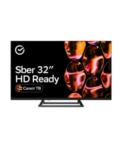 32" Телевизор Sber SDX-32H2128 черный | emobi