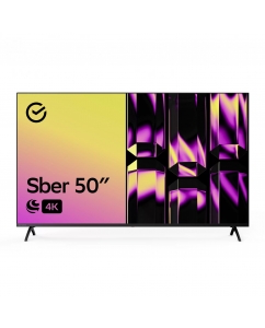 50" Телевизор Sber SDX-50U4125 черный | emobi