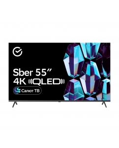 55" Телевизор Sber SDX-55UQ5235 тёмно-серый | emobi