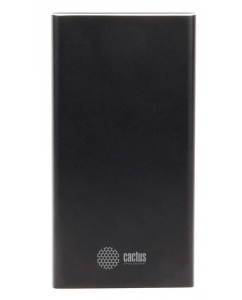 Портативный аккумулятор Cactus CS-PBFSJT-10000 черный | emobi