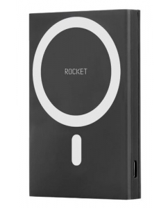 Портативный аккумулятор ROCKET HOLD черный | emobi