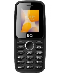 Купить Сотовый телефон BQ 1800L One черный в E-mobi