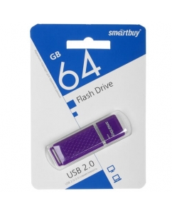 Память USB Flash 64 ГБ SmartBuy Quartz [SB64GBQZ-V] | emobi