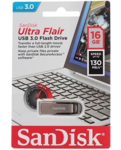 Память USB Flash 16 ГБ SanDisk Ultra Flair [SDCZ73-016G-G46] | emobi