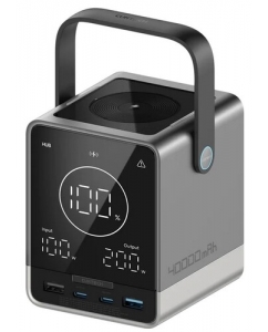 Портативный аккумулятор CUKTECH 300W P+Series 2C2A NO.30 черный | emobi