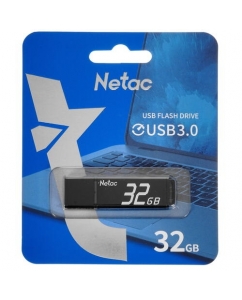 Память USB Flash 32 ГБ Netac U351 [NT03U351N-032G-30BK] | emobi