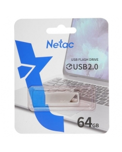 Память USB Flash 64 ГБ Netac U326 [NT03U326N-064G-20PN] | emobi