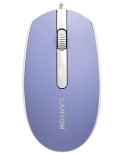 Купить Мышь проводная CANYON M-10 [CNE-CMS10ML] фиолетовый в E-mobi